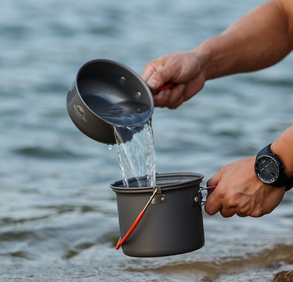 Picnic Cooking Pot Set-Four In One Set