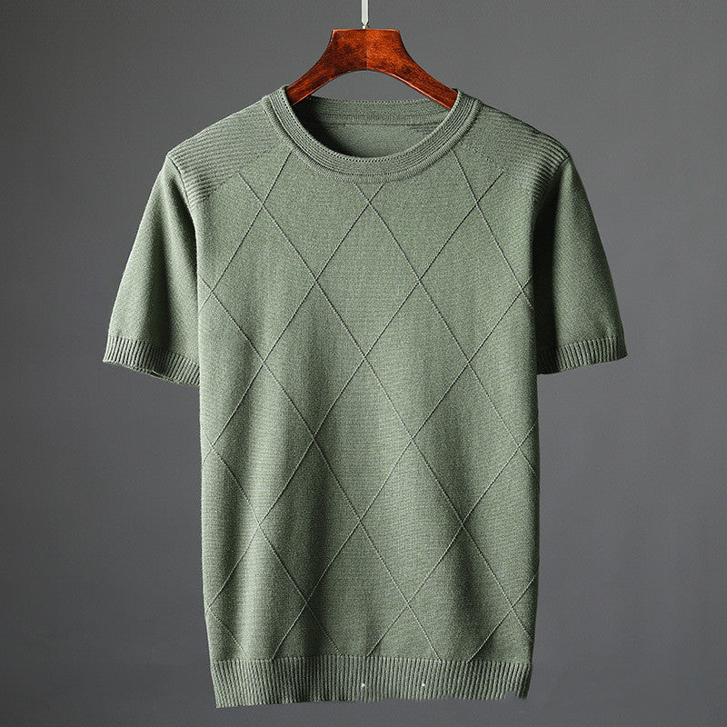 Men's Sweater Short Sleeve