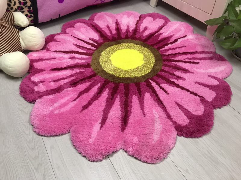 Flower Shape Floor Mat