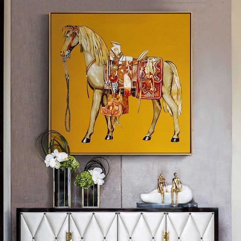 Wall Decor-Oil Painting-Horse