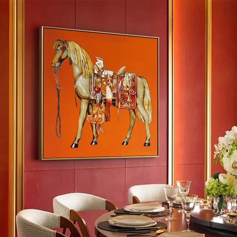 Wall Decor-Oil Painting-Horse