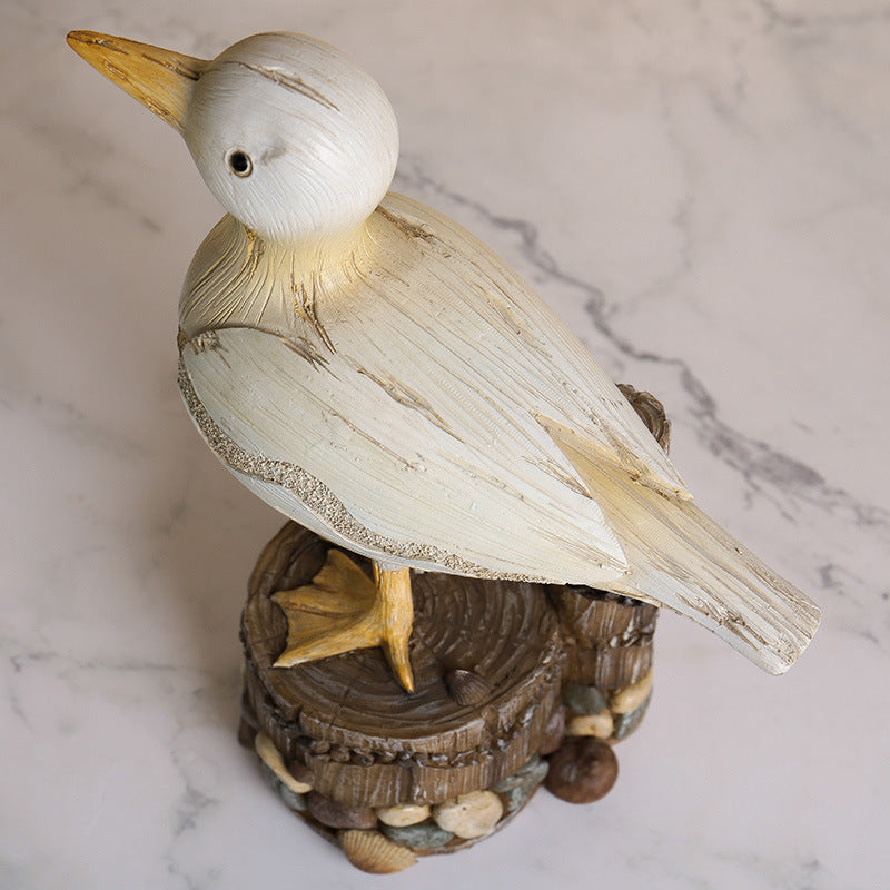 Garden Bird Seagull-Resin Sculpture/Figurine