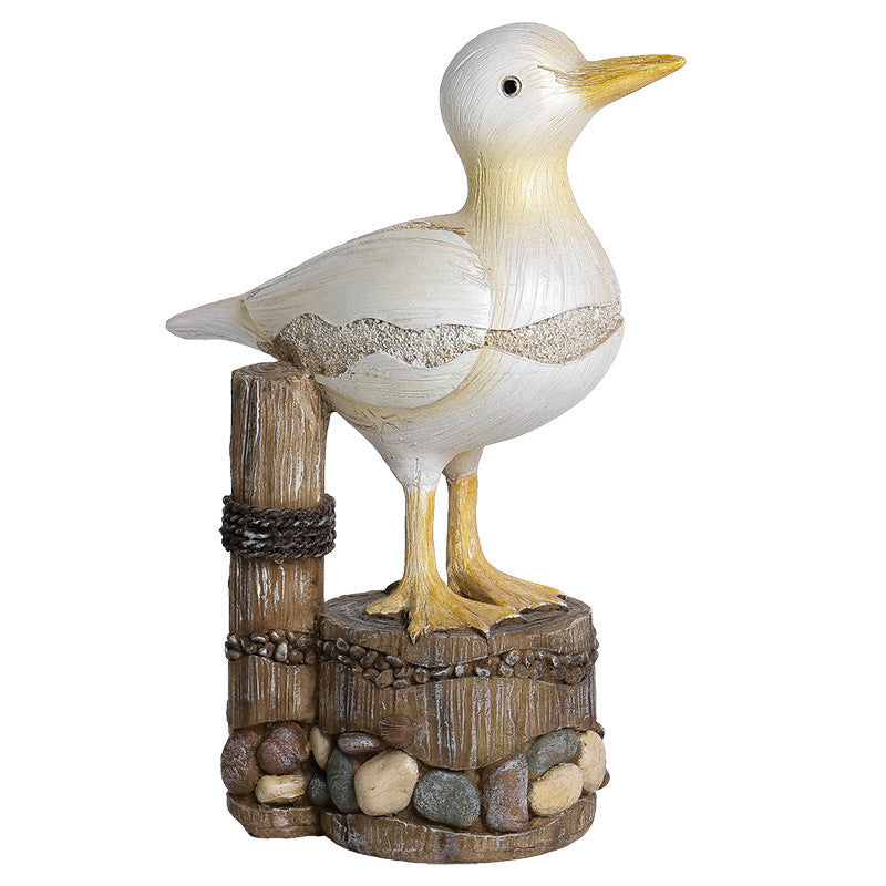 Garden Bird Seagull-Resin Sculpture/Figurine