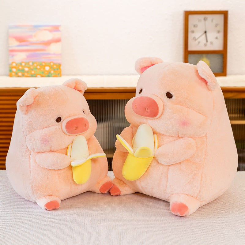 Banana Greedy Pig-Plush Toy