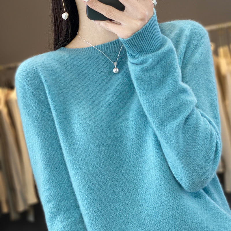 Women's Woolen Long Sleeved Sweater