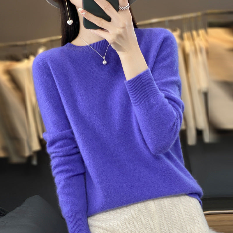 Women's Woolen Long Sleeved Sweater