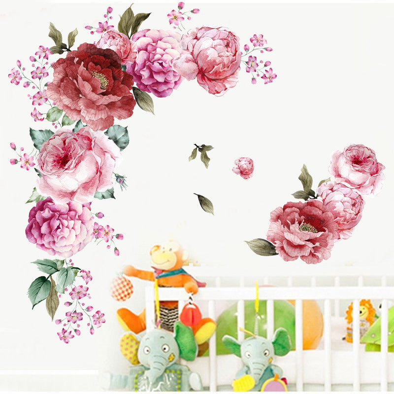 Wall Decoration Stickers-Peonies