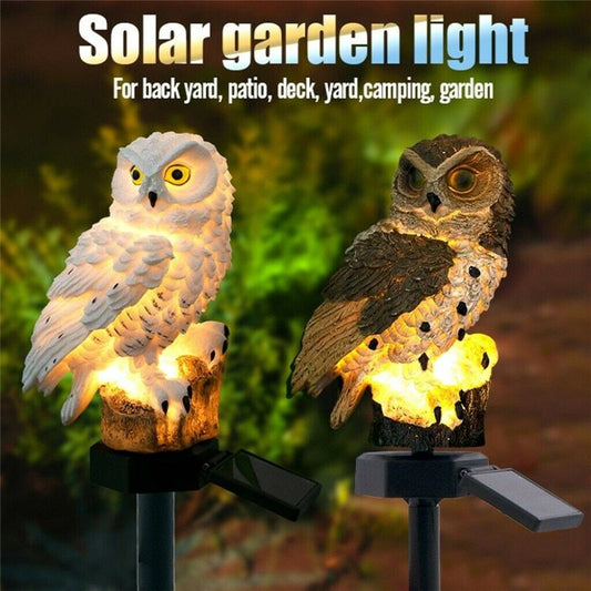 Garden Sculpture Lamp-Owl