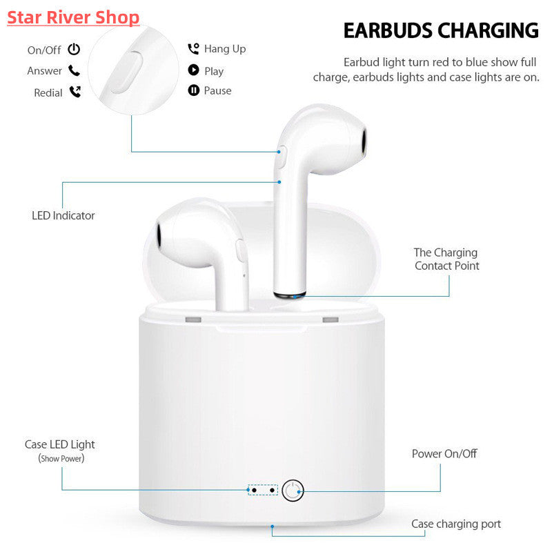 Bluetooth Wireless-Semi In Ear