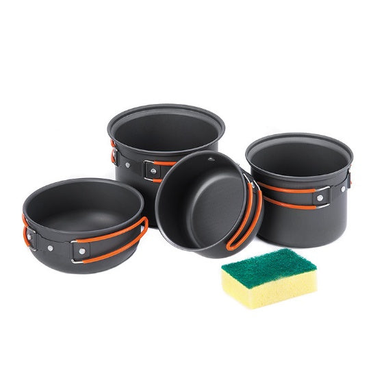 Picnic Cooking Pot Set-Four In One Set