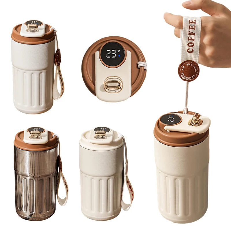 Stainless Steel Digital Thermal Coffee Mug/Bottle