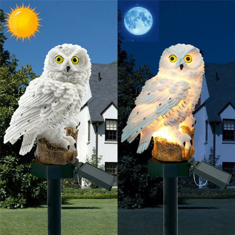 Garden Sculpture Lamp-Owl