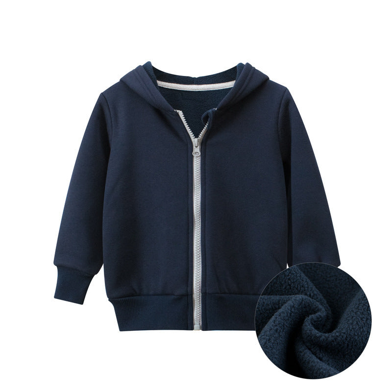 Boy's Fleece Jacket-Zipper