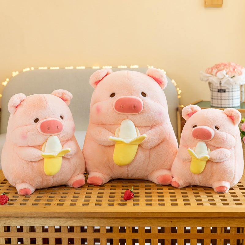 Banana Greedy Pig-Plush Toy