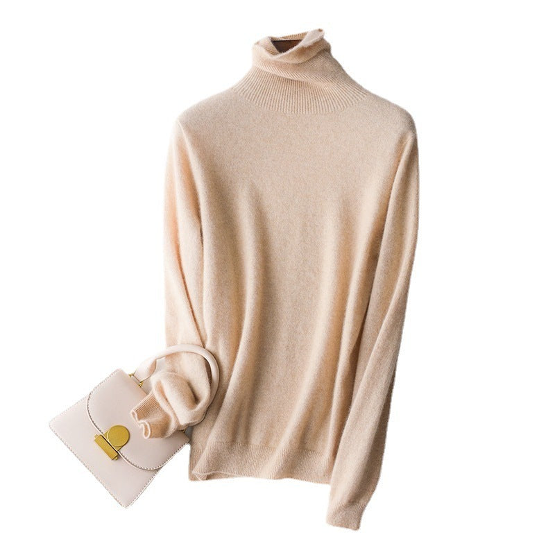 Women's Woolen Yarn Sweater-Loose Slimming Sweater