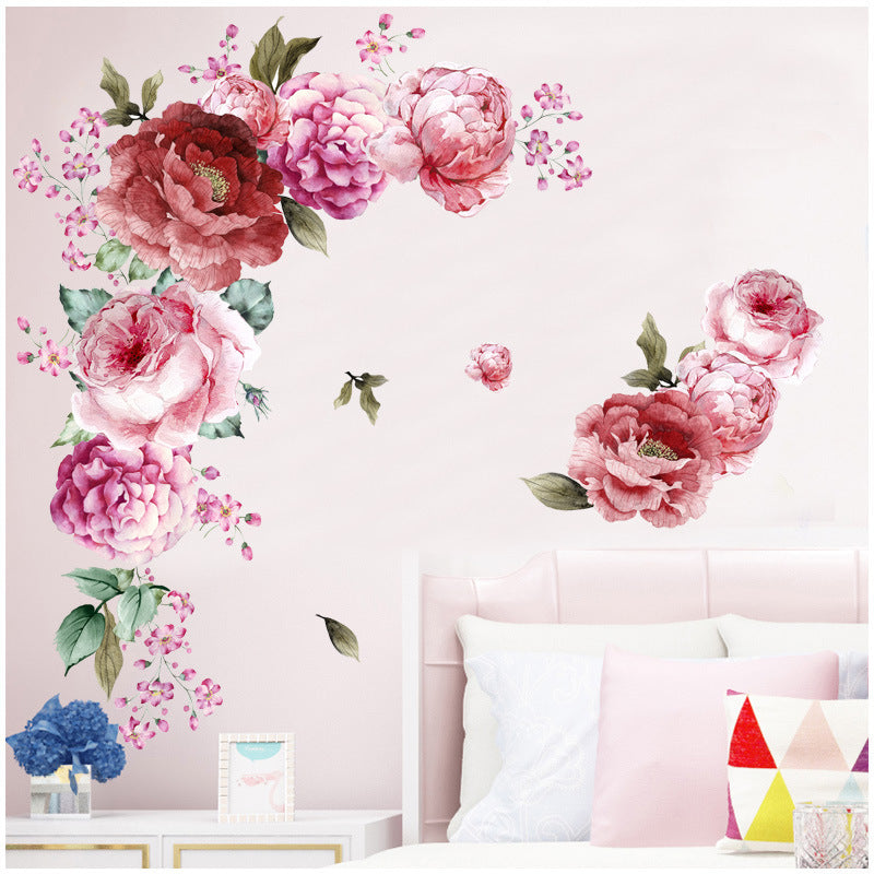 Wall Decoration Stickers-Peonies