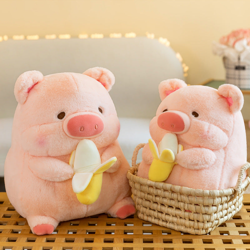 Banana Greedy Pig-Plush Toy