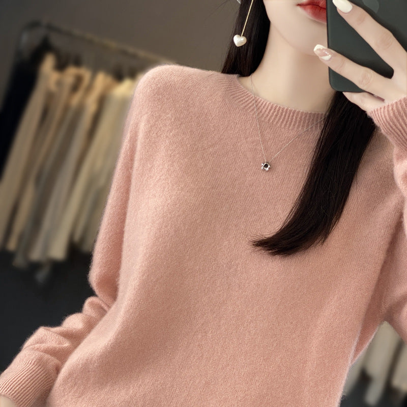 Women's Woolen Long Sleeved Sweater