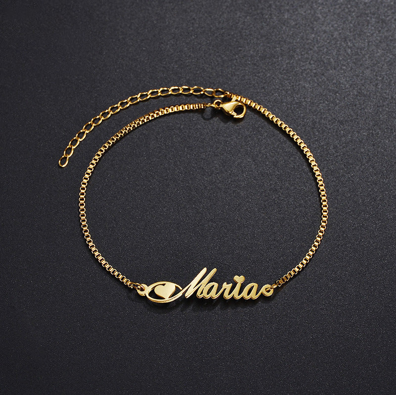 Women/Girls Bracelet-Custom Made-With Your Name