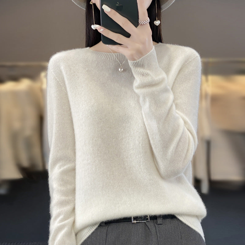 Women's Woolen Long Sleeved Sweater