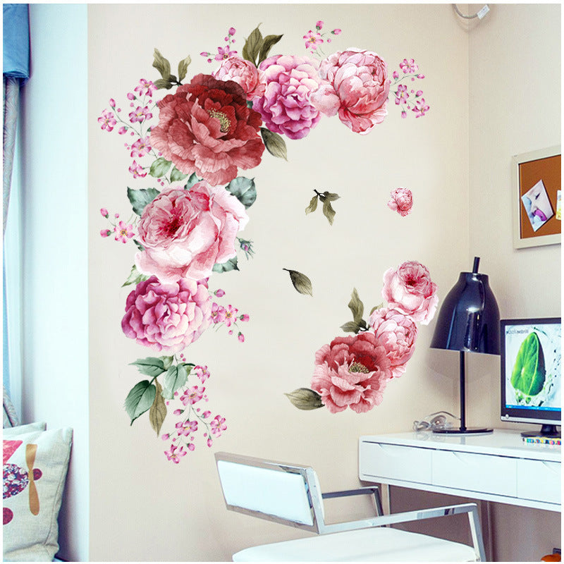 Wall Decoration Stickers-Peonies