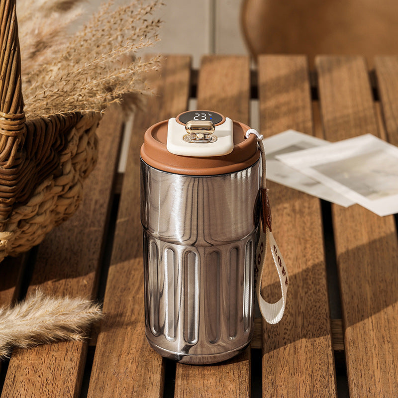 Stainless Steel Digital Thermal Coffee Mug/Bottle