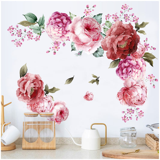 Wall Decoration Stickers-Peonies