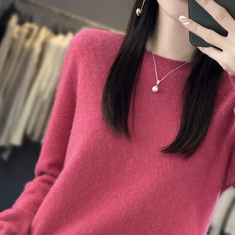 Women's Woolen Long Sleeved Sweater